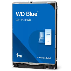 Жесткий диск WD SATA-III 1Tb WD10SPZX Notebook Blue (5400rpm) 128Mb 2.5" [WD10SPZX]