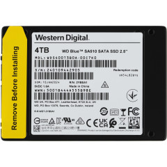Твердотельный накопитель WD S SATA-III 4TB WDS400T3B0A Blue SA510 2.5" [WDS400T3B0A]