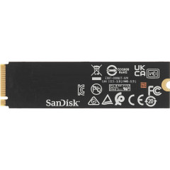 Твердотельный накопитель WD SSD Black SN7100, 500GB, M.2(22x80mm), NVMe, PCIe 4.0 x4, TLC, R/W 6800/5800MB/s, TBW 300, DWPD 0.3 (12 мес.)