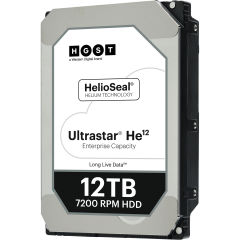 Жесткий диск HDD WD/HGST SAS Server 12Tb Ultrastar HE12 7200 12Gb/s 256MB (replacement HUH721212AL5204, HUH721212AL4204, MG09SCA12TE, ST12000NM002G, ST12000NM004J)