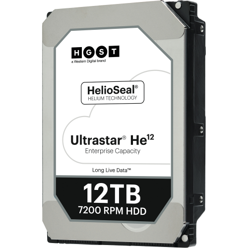 Жесткий диск HDD WD/HGST SAS Server 12Tb Ultrastar HE12 7200 12Gb/s 256MB (replacement HUH721212AL5204, HUH721212AL4204, MG09SCA12TE, ST12000NM002G, ST12000NM004J)