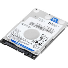 Жесткий диск WD SATA-III 1Tb WD10SPZX Notebook Blue (5400rpm) 128Mb 2.5" [WD10SPZX]