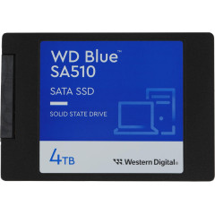 Твердотельный накопитель WD S SATA-III 4TB WDS400T3B0A Blue SA510 2.5" [WDS400T3B0A]
