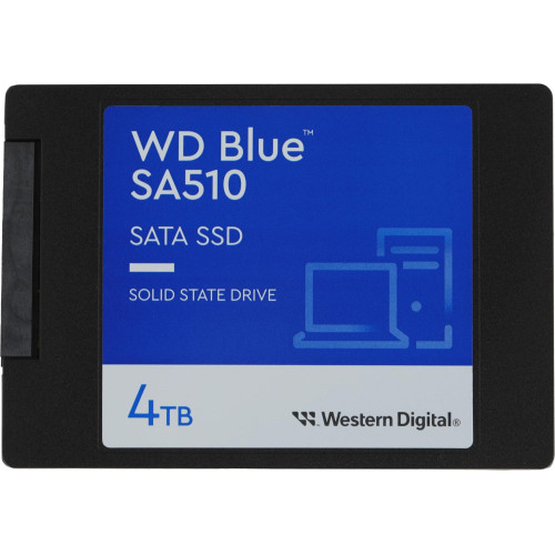 Твердотельный накопитель WD S SATA-III 4TB WDS400T3B0A Blue SA510 2.5" 