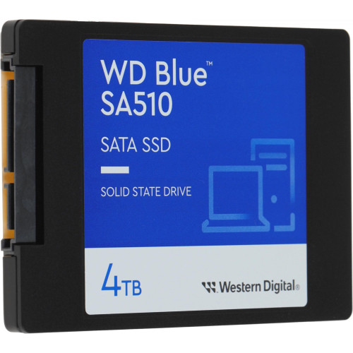 Твердотельный накопитель WD S SATA-III 4TB WDS400T3B0A Blue SA510 2.5" 