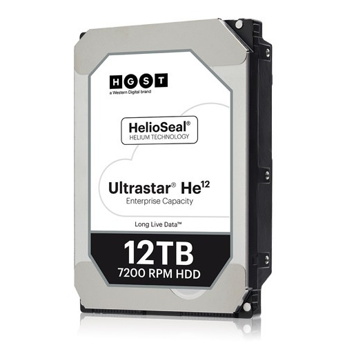 Жесткий диск HDD WD SAS Server 12Tb Ultrastar HE12 7200 12Gb/s 256MB 1 year warranty