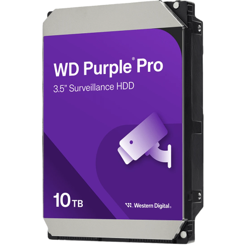 Жесткий диск HDD WD SATA3 10Tb Purple Pro 7200 512Mb 1 year warranty