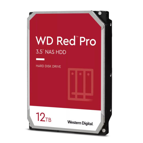 Жесткий диск HDD WD SATA3 12Tb Red Pro 7200 256Mb 1 year warranty